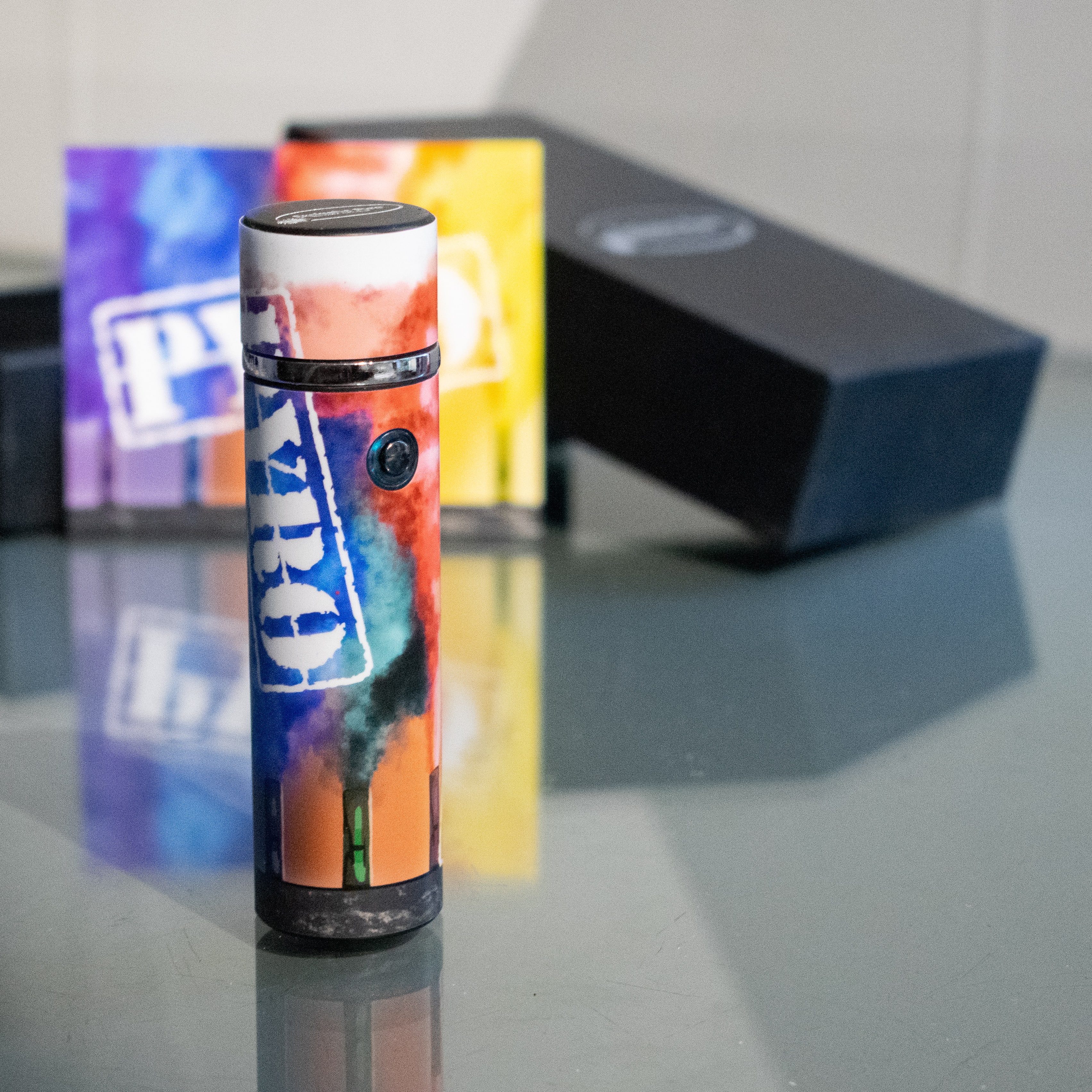 Smokey PYRO - Plasma Blazer + Vinyl Sticker